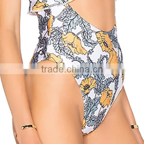 2017 Best Quality One Piece Summer Beach Swimwear photo-4