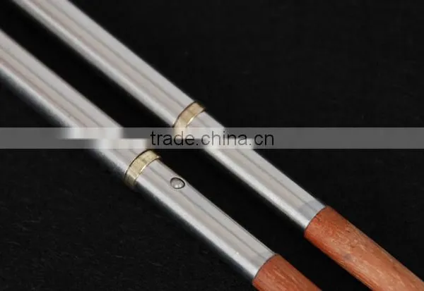 2016 New Design High Quality Outdoor Reusable Custom Titanium Stainless Steel Chopsticks With Logo photo-2