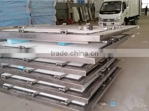 Refrigerated Semi Trailer/low Bed Semitrailer Polystyrene Sandwich Panel Composite Truck Body photo-3