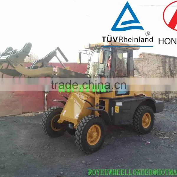 Made in China ZL10B Mini Wheel Loader With CE Agricultural Machine photo-4