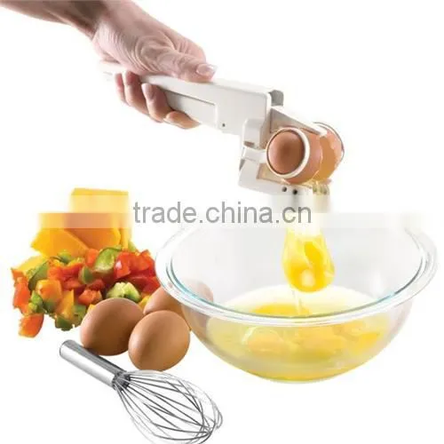 Factory Direct Sale Food Grade Plastic EZ Egg Cracker photo-4