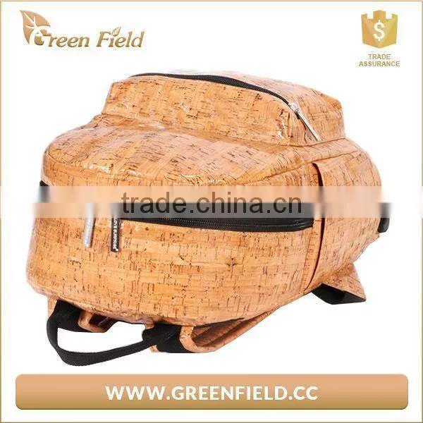 Custom New Cork Portugal Bag Backpack Waterproof Cork Vegan Backpack photo-5