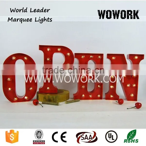 Illuminated Steel Marquee Letters photo-3