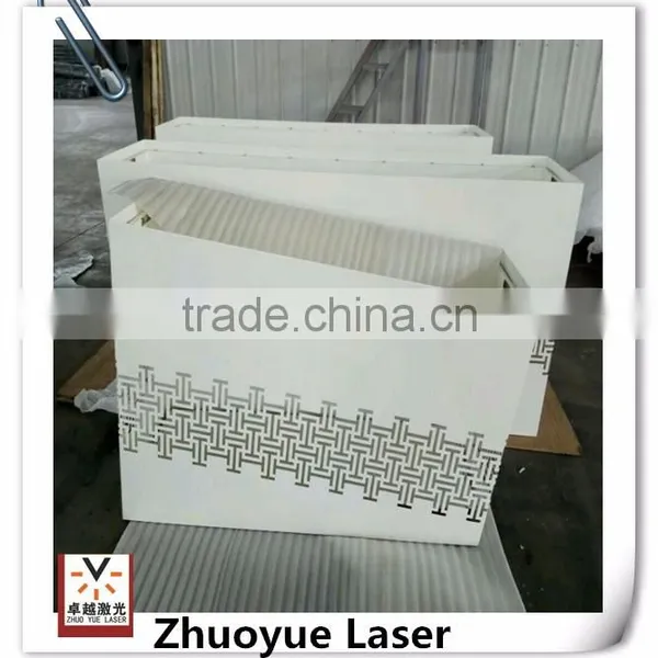 Customized Galvanized Ivory Rectangular Planter Box With Oblique/ Metal Flower Pot