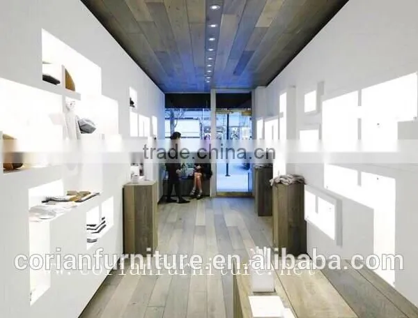 Acrylic Solid Surface Corian Modular Designed Shop Display Furniture photo-2