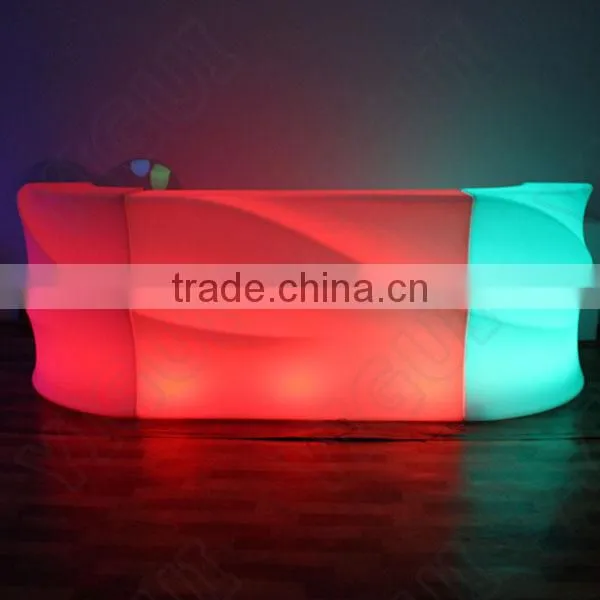 2015 Newest Acrylic Material Illuminated Led Table and Chair for Events photo-4