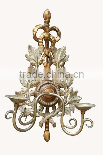 China Wholesales High Quality Wall Mounted Iron Candle Holders photo-2