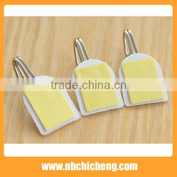 Self Adhesive Plastic Hooks/Plastic Wall Hook/Bathroom Hooks photo-5