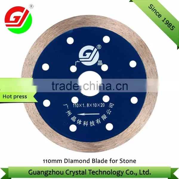 For Marble Granite Stone Cutting Saw Blade 110mm Wet Cutting Circular Blade photo-3