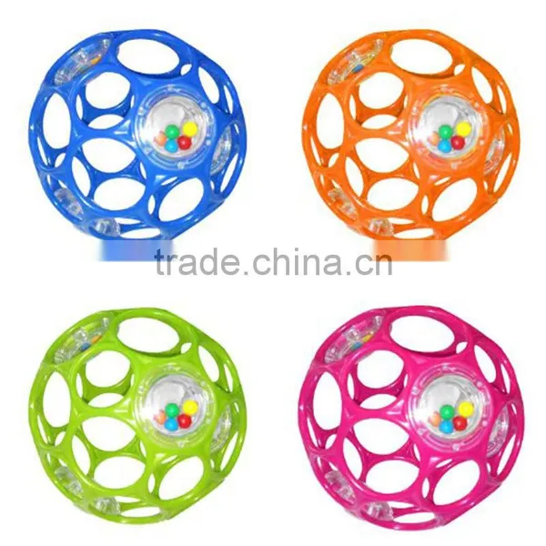 Hot Wholesale Cheap Plastic Baby Rattle Ball Noise Maker Topys 2016 photo-4
