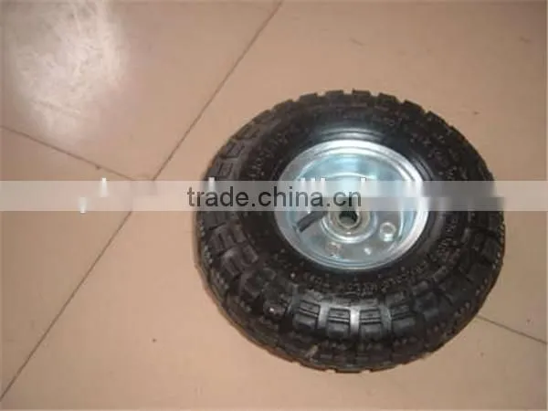 4.00-6 Strong Wheelbarrow Pneumatic Rubber Wheel photo-2