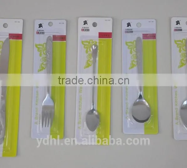 High Class Stainless Steel Dinner Cutlery Spoon Fork Knife Sets photo-2