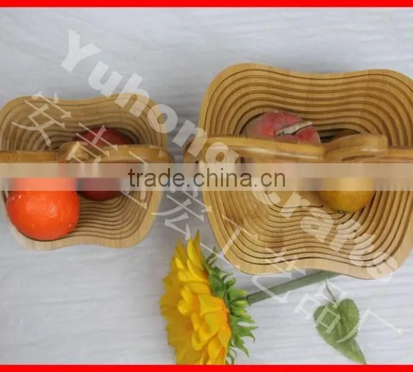 Bamboo Folding Fruit Basket photo-5