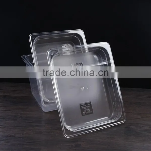 All Size 1/3 6.5-20cm Depth Plastic GN PAN / Food Serving Gastronorm Container for Cooking or Storage photo-6