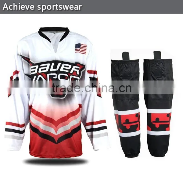 Wholesale Design Professional Cheap Unique Novelty Field Hockey Socks Knitted Unique 100% Polyester photo-2