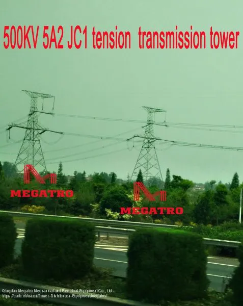 MEGATRO 500KV 5A2 JC1 Tension Transmission Tower photo-2