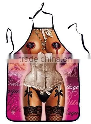 Sexy Apron Digital Printing/appeal/PARTY/personality/couples PARTY/household Apron photo-2