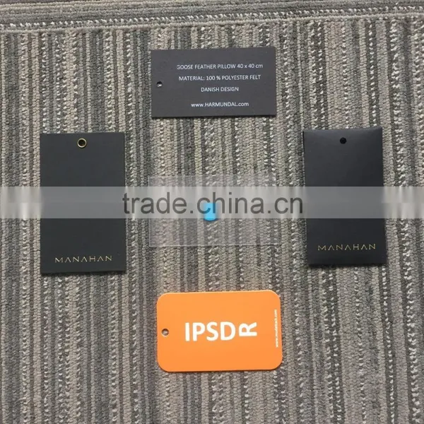 2017 Factory Direct Wholesale Customized Hair Extension Paper Hang Tags With High Quality photo-2