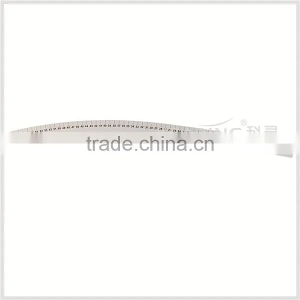 Kearing Factory Direct Sale # 6360A Aluminum 60cm Hip Curve HIP LINE PATTERN MAKING RULER photo-2