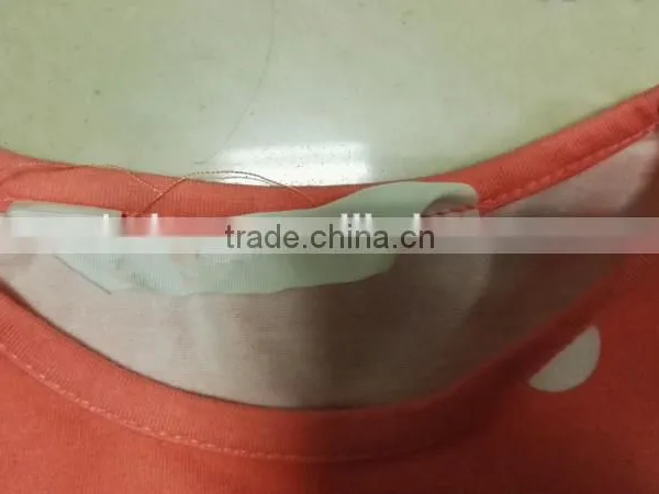 Yiwu Stocks Lots Girl's Most Popular Long Sleeve Pink T-shirt photo-3