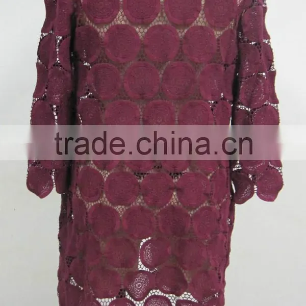 S9999 2014 New Design Crochet Lace Coat photo-3