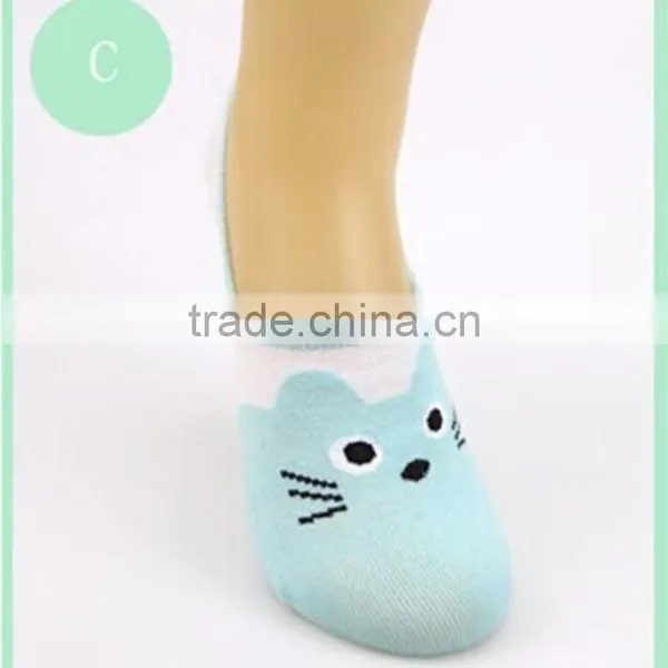High Quality Female Animal Cat 6 Colors Cat Cartoon Socks Women Cotton Floor Length Sock for Lady Girl photo-2