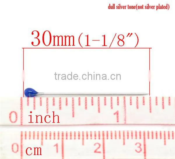 Newest 10Boxes(10X45PCs) Colorful Drop Craft Sewing Pins photo-3