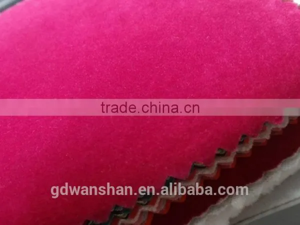 Hardcover Book Binding Paperbase pu Leather, Cotton Flocked Textile Fabric Cloth With Sample photo-4