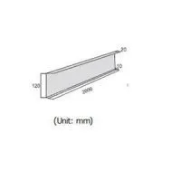 Fascia Board Roof Tiles Heat Resistant Flexible Roofing Material