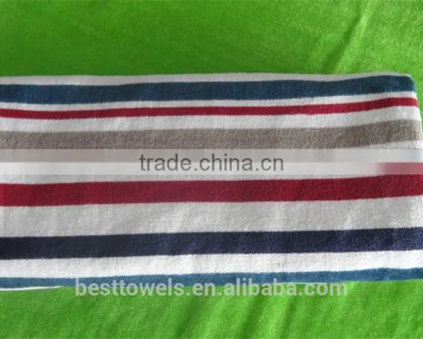 2015 Wholesale High Quality Stock Velour Printed Beach Towel photo-2