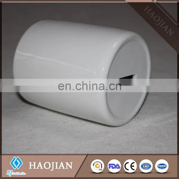 Sublimation Ceramic Saving Banks,with Black Rubber Stopper on Bottom photo-5