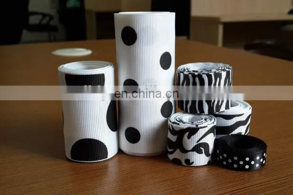 Hotsell Printed Zebra Grosgrain Ribbon photo-3