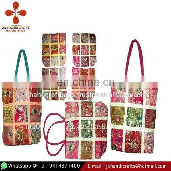 Multi Patches Tote Bags