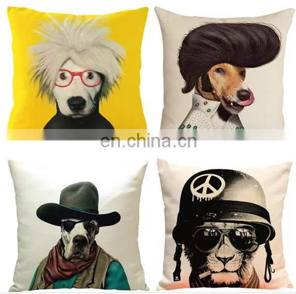 Wholesale Fashion Cheap Sofa Chair Cat Seat Home Decorative Throw Plain Cushion Cover photo-3