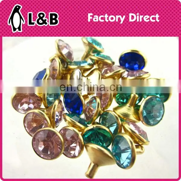 Fashion Strass Jeans Rivet Shoes Rivet With Rhinestone photo-4