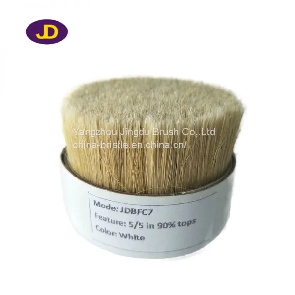 Pig Bristles Mixed Synthetic Brush Filaments for Paint Brush photo-2