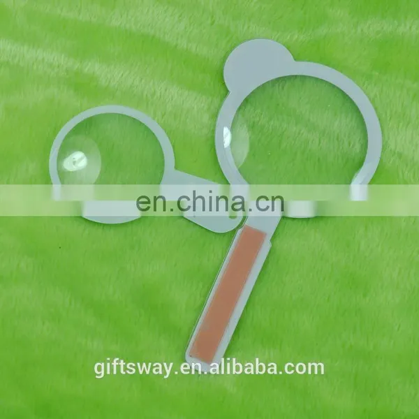 Plastic PVC Flexible Magnifying Glass 3x Bookmarks Magnifier photo-4