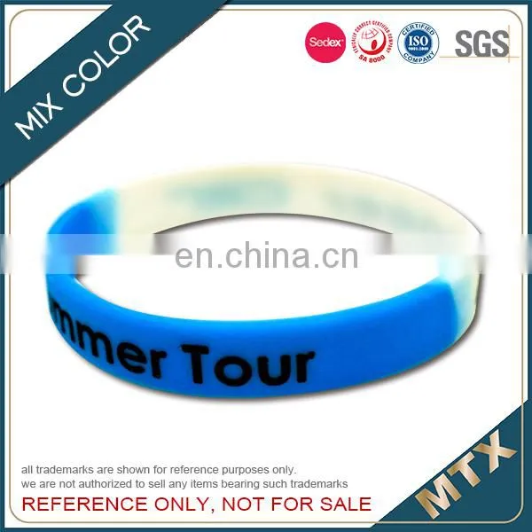 Mix Colors Silicon Wristband Bracelet Supplier photo-5