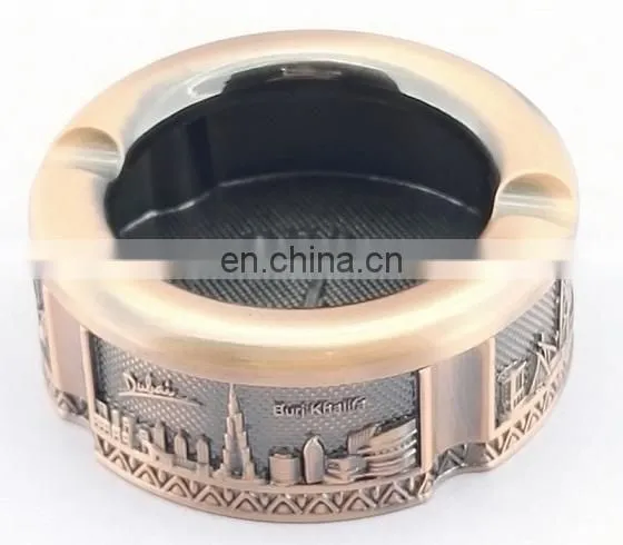 Metal Round Ashtray, Smokeless Ash Tray, Bar Tools photo-2