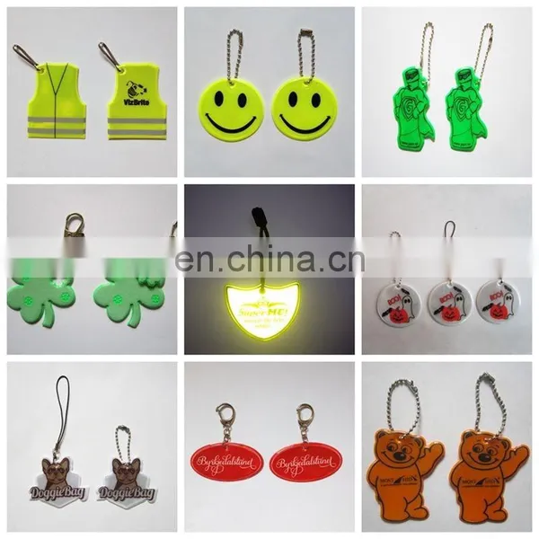 Gifts Promotion Customized Reflective Cheap Key Chains photo-3