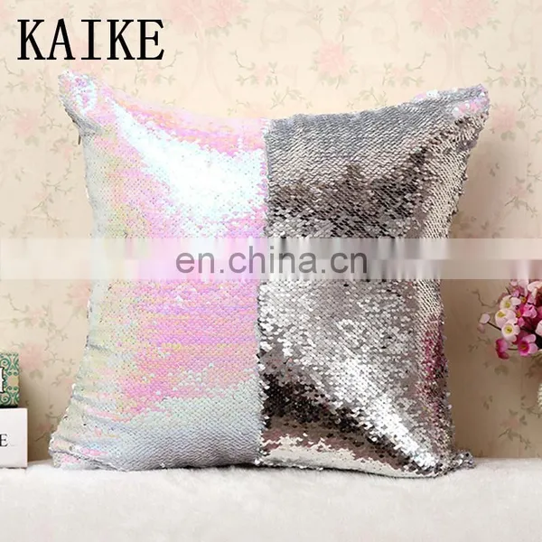 Custom New Fashion Headboard Bed Sequin Pillow Cushion Covers photo-3