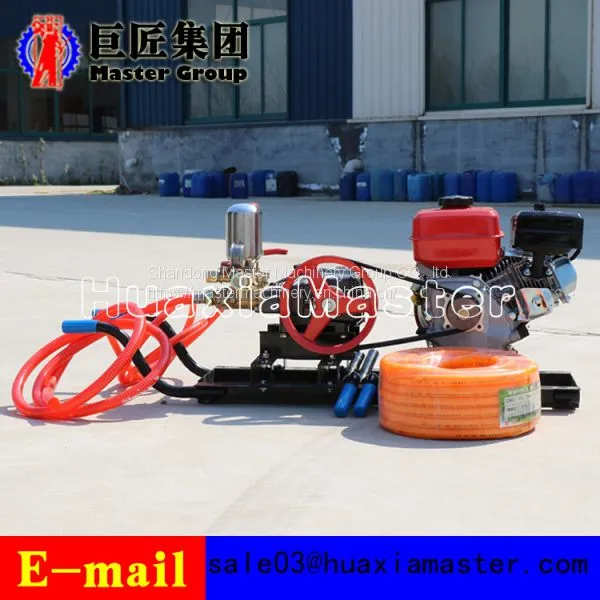 QZ-2B Gasoline Engine Drilling Machine Portable Core Sampling Drill photo-3