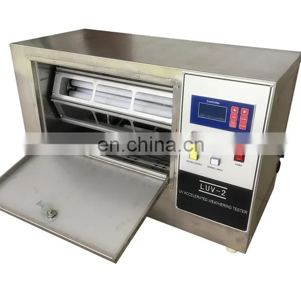 Small Lab Use UV Light Aging Test Accelerated Weathering Chamber photo-3