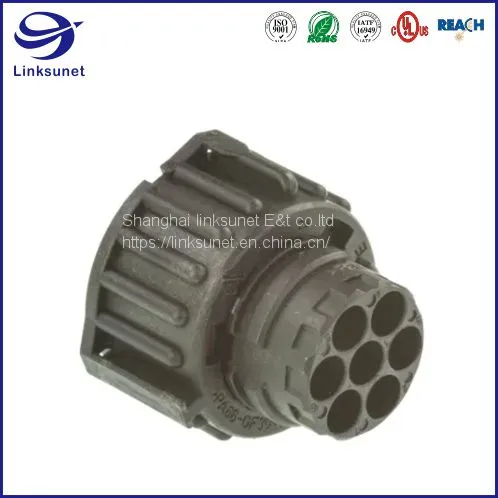 IP67 7 Pin 1.5mm Crimp Tyco Plug Housing