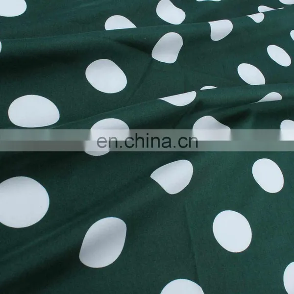 2020 High Quality 100% Polyester Polka Dot Printing Chiffon Fabric for Women Dress Blouse Pants photo-4