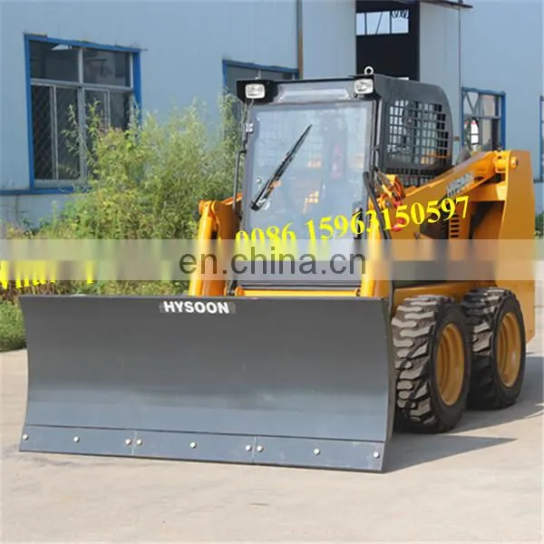 Utility Diesel Engine Hysoon Skid Steer Loader for Sale photo-3