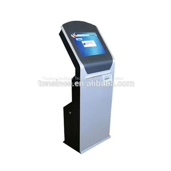 Floor Stand Queue Management System Qms Ticket Dispenser KY112B Queue Ticket Dispenser With Led Display Using Bank/hospital