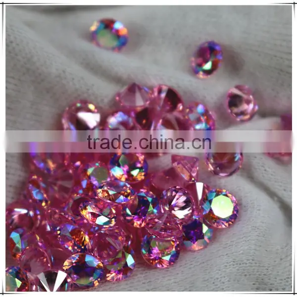 Best Quality Factory Price Wholesale 7big 7small 14 Facets Crystal AB Flatback Hotfix Rhinestone for Nail Art photo-6
