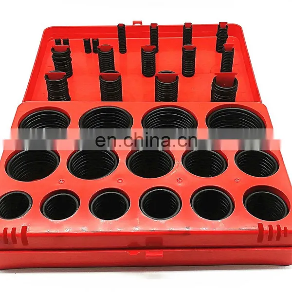 Accept Custom Rubber Silicone O Ring Set NBR FKM FFKM EPDM HNBR Kit Orings VMQ Buna Nitrile FPM Oring Box With High Quality photo-4