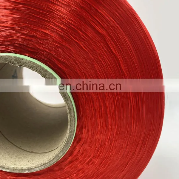 China Factory Hot Sell High Quality 100% Polyester Nylon6 Dyed FDY Filament Yarn Dope Dyed Colors photo-4